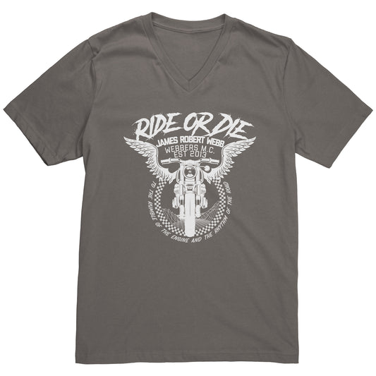 Ride Or Die - Men's V Neck + Extended sizes!