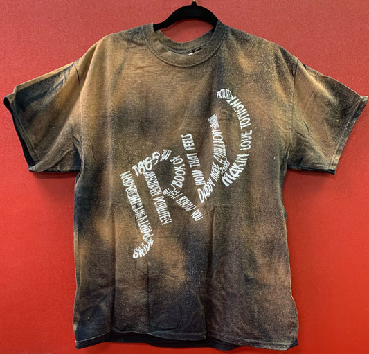 Retro JRW Bleach Dye Tee